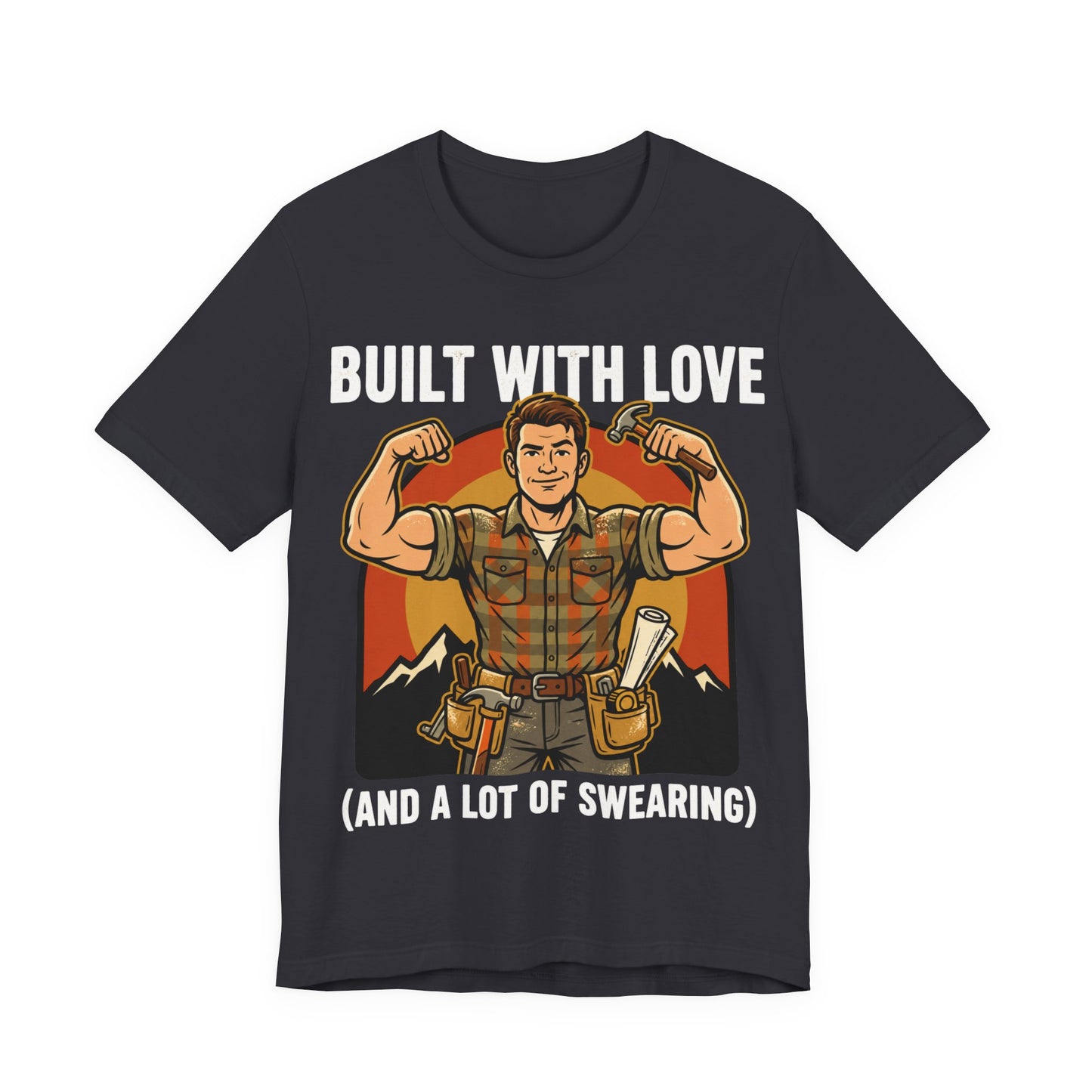 Built With Love Mountain — Carpenter Tee
