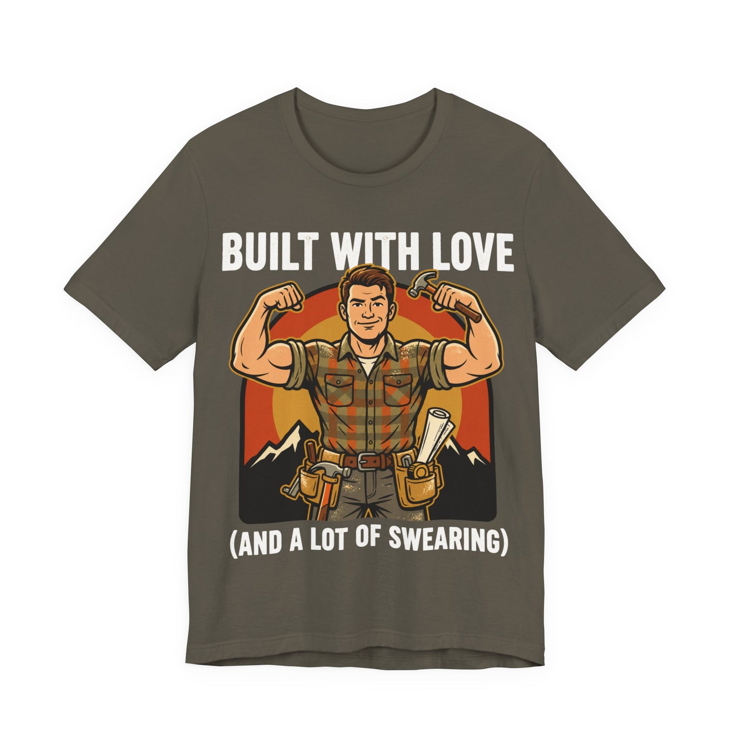 Built With Love Mountain — Carpenter Tee
