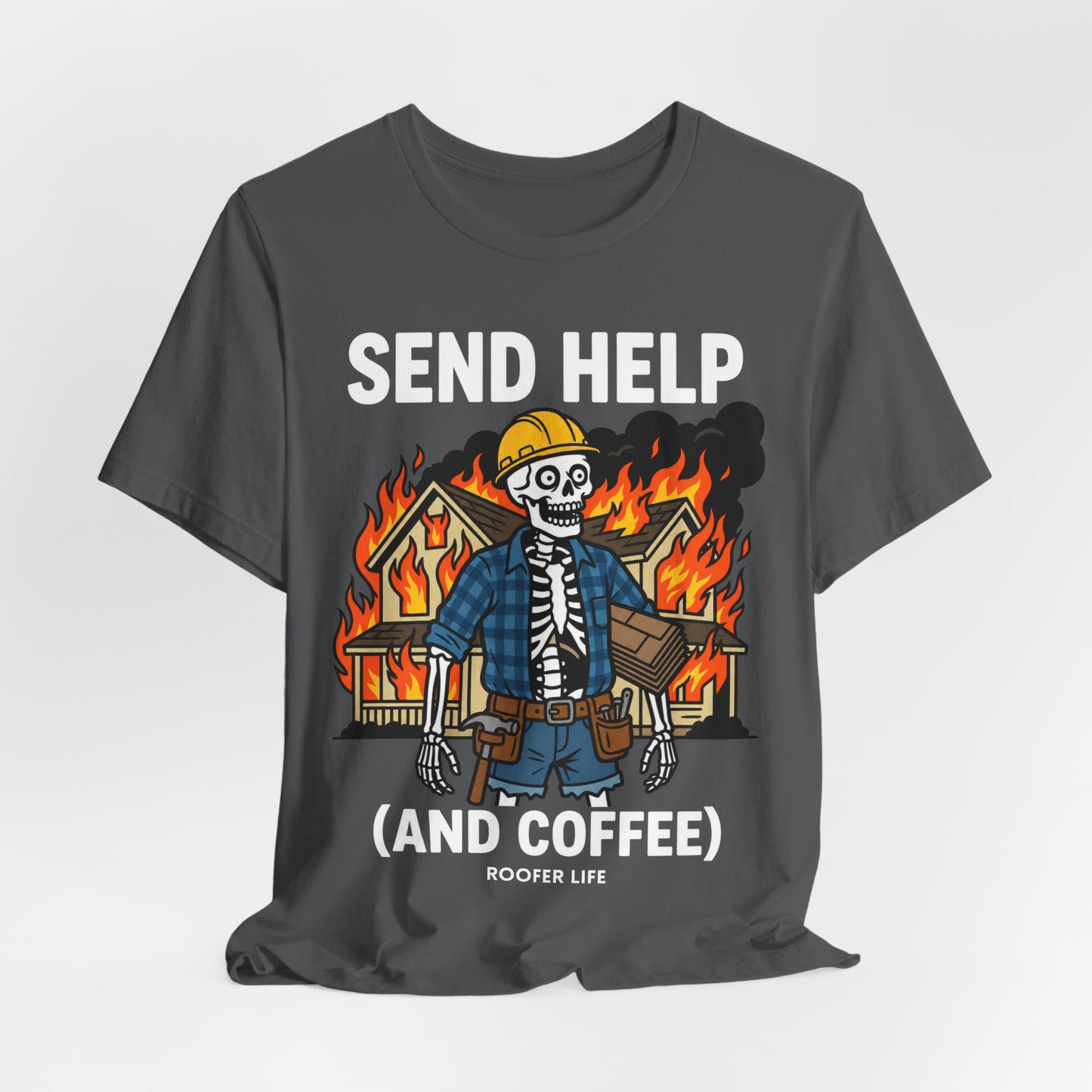 Send Help And Coffee Tee