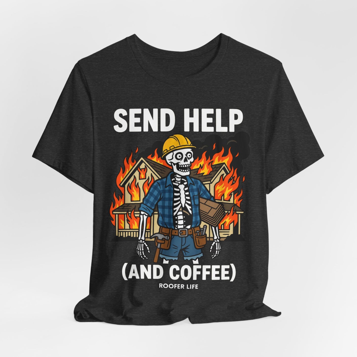 Send Help And Coffee Tee