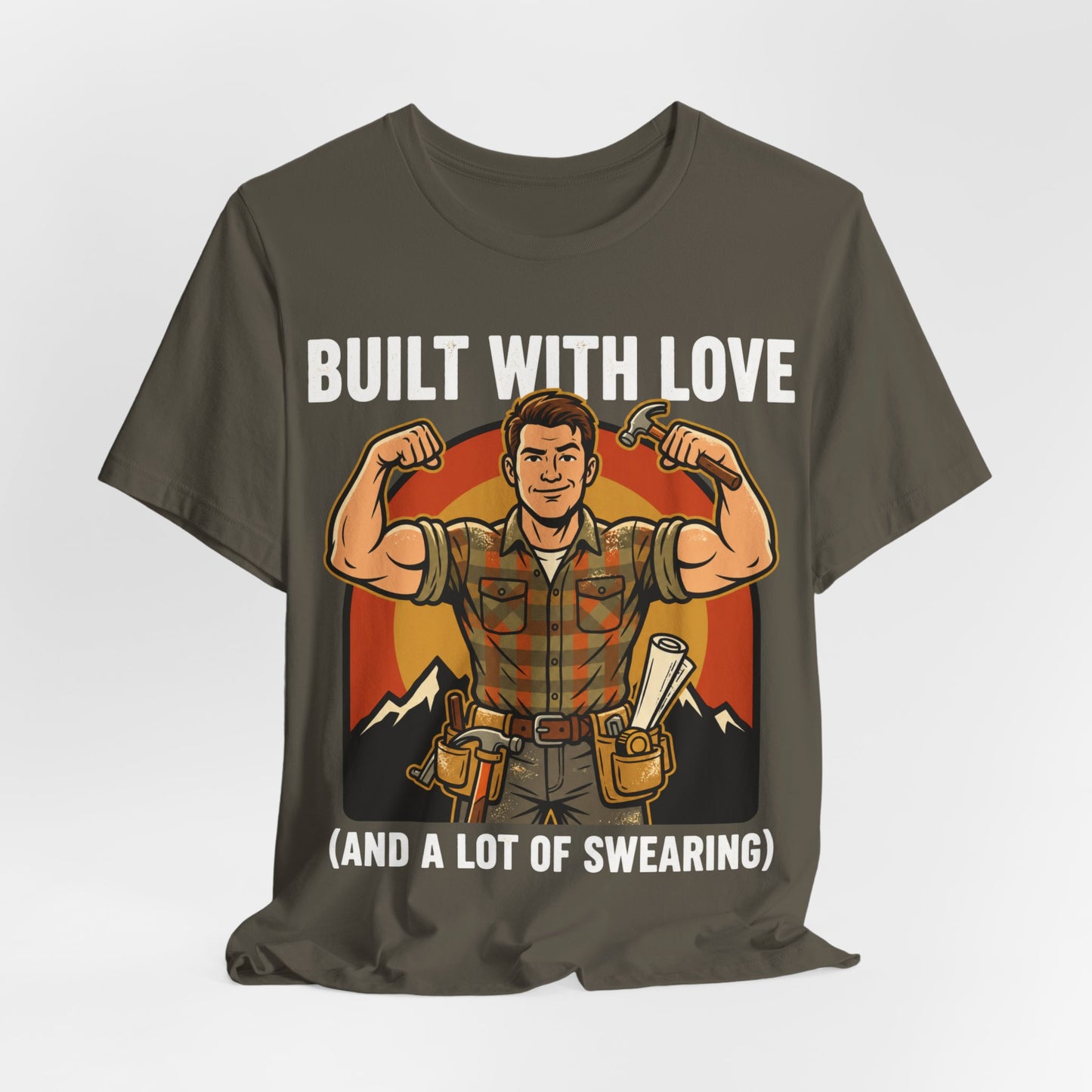 Built With Love Mountain — Carpenter Tee