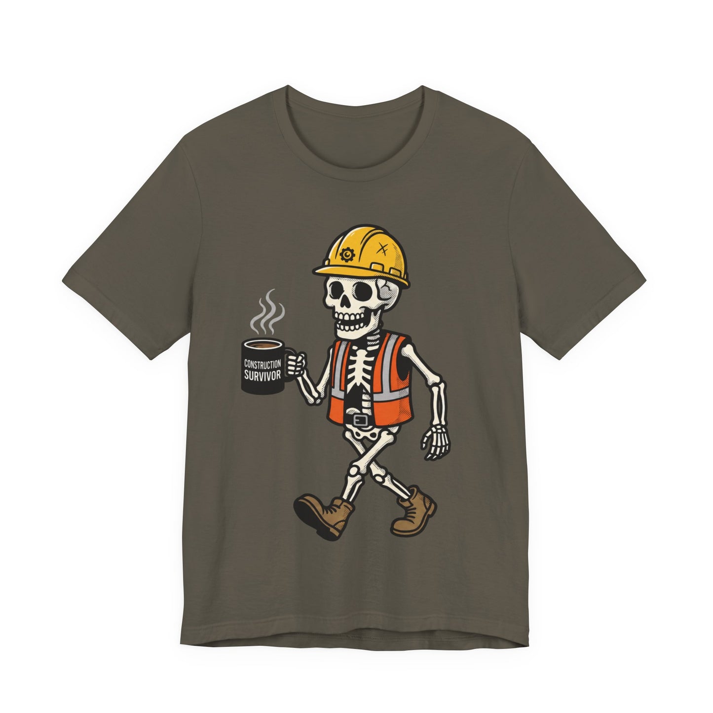 Construction Survivor T-Shirt | Funny Construction Worker Gift | Trades Tee