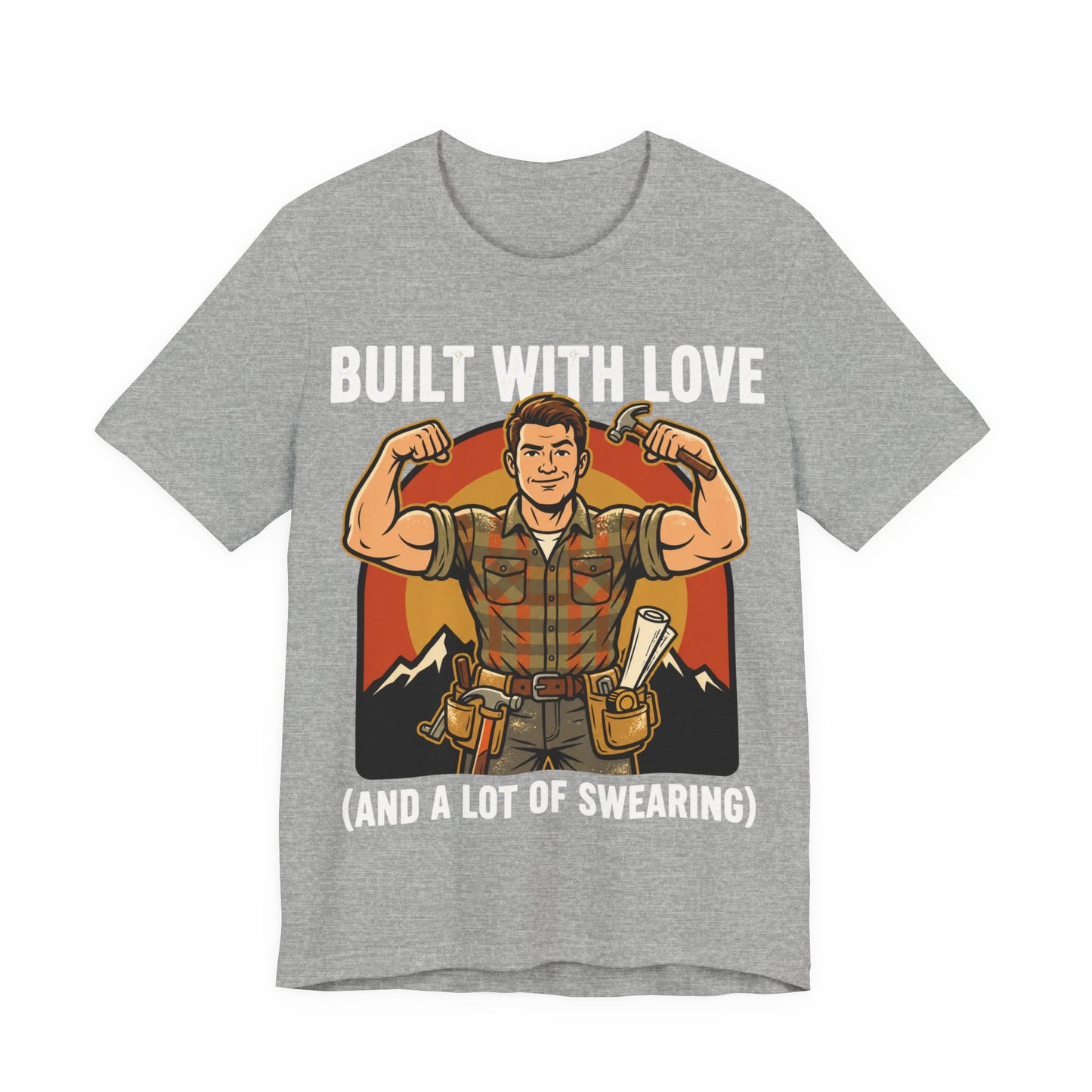 Built With Love Mountain — Carpenter Tee