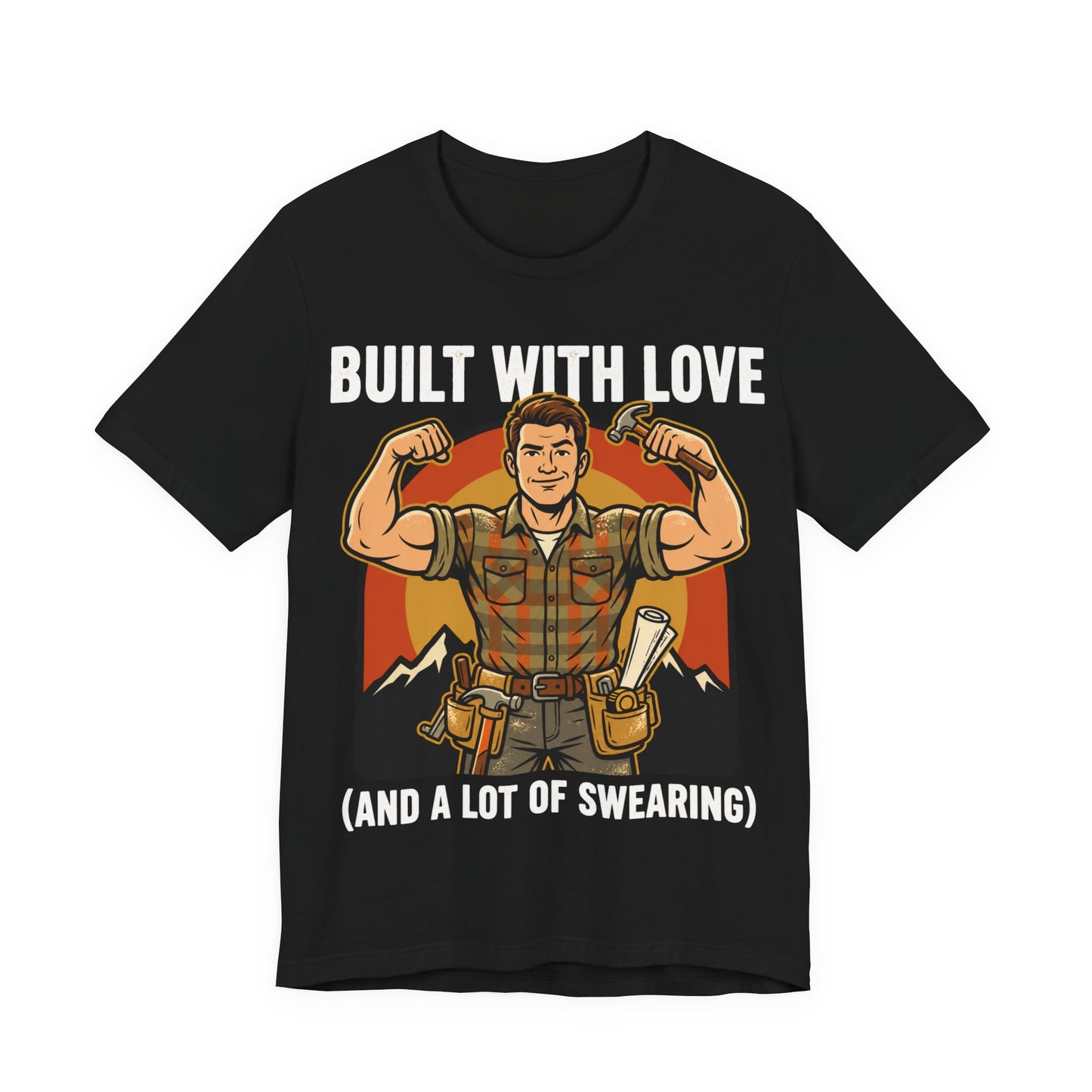 Built With Love Mountain — Carpenter Tee