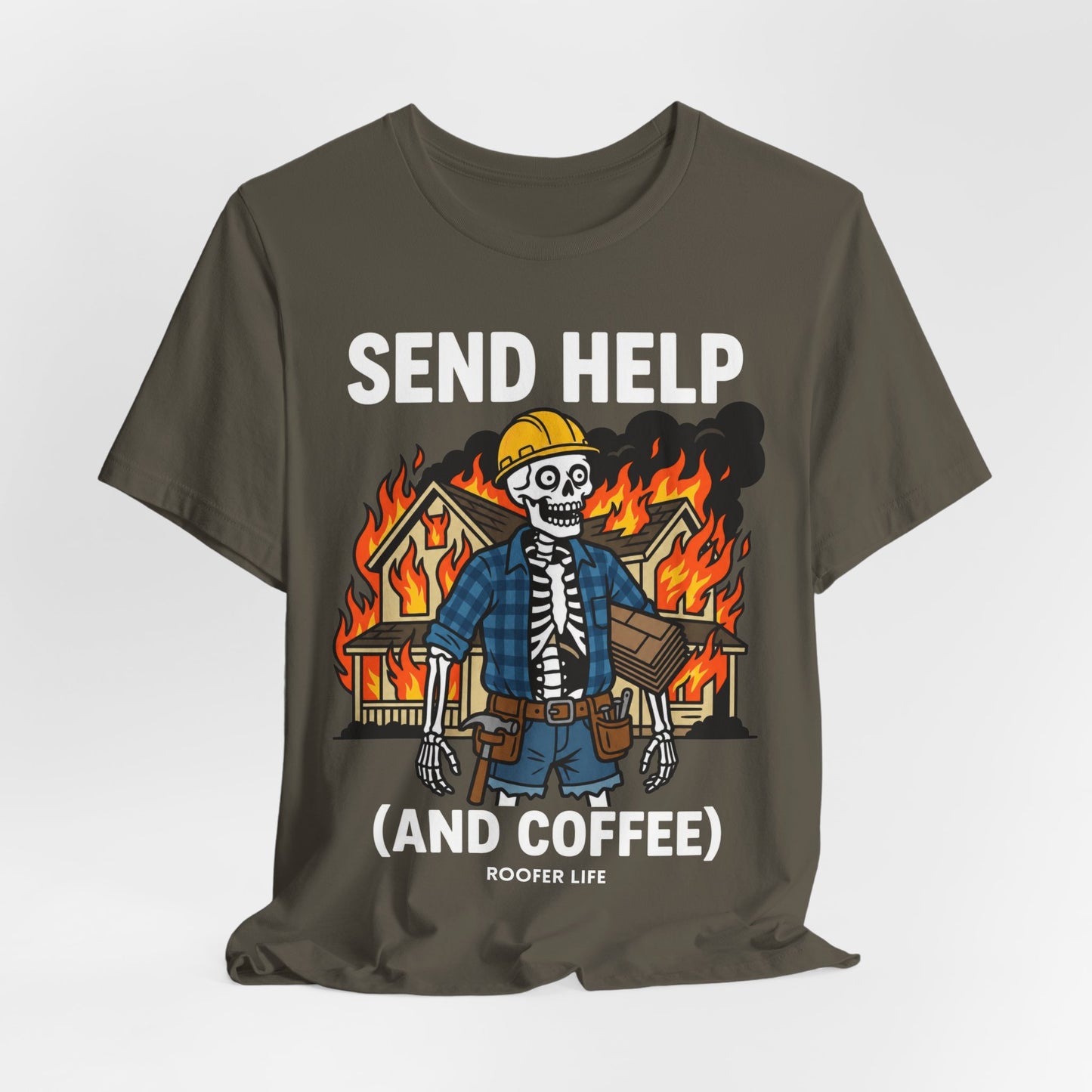 Send Help And Coffee Tee