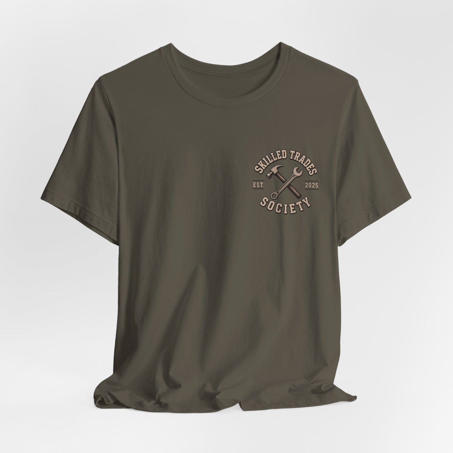 Not All Heroes Wear Capes Some Wear Toolbelts T-Shirt | Skilled Trades Gift | Skilled Trades Society