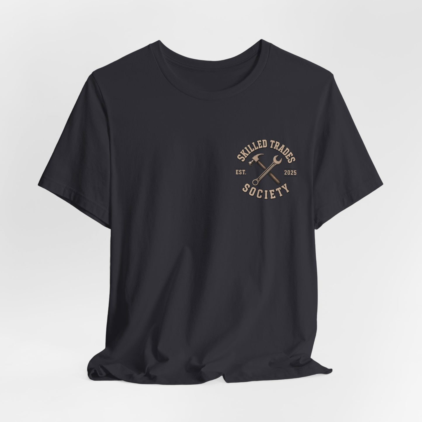 Welders Holding The World Together One Bead At A Time T-Shirt | Welder Gift | Skilled Trades Society