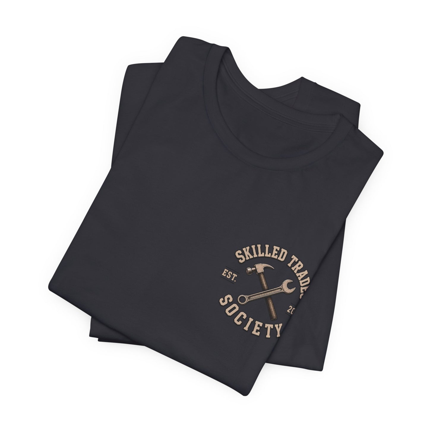 Everything Earned Nothing Owed T-Shirt | Skilled Trades Society | Blue Collar Pride Shirt