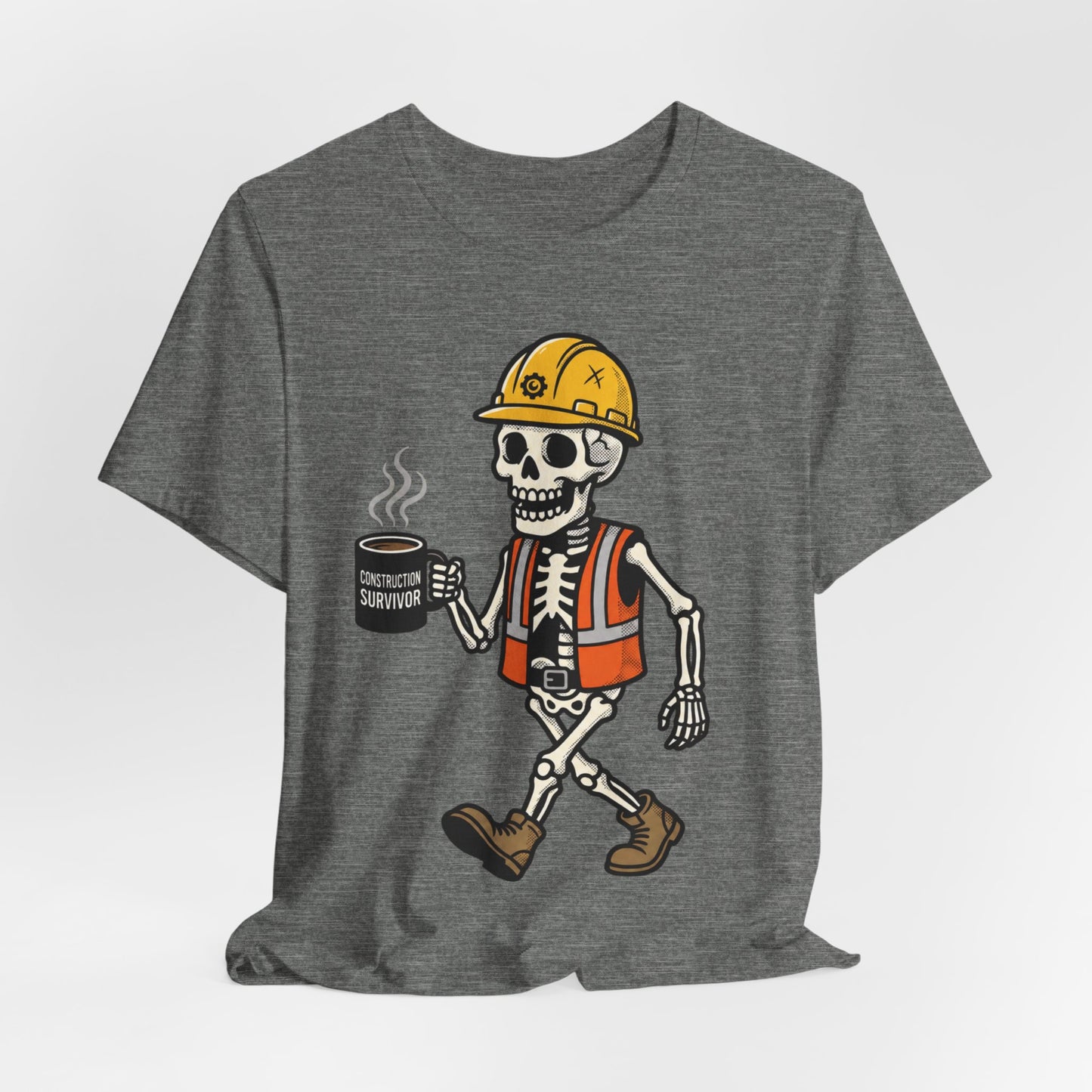 Construction Survivor T-Shirt | Funny Construction Worker Gift | Trades Tee