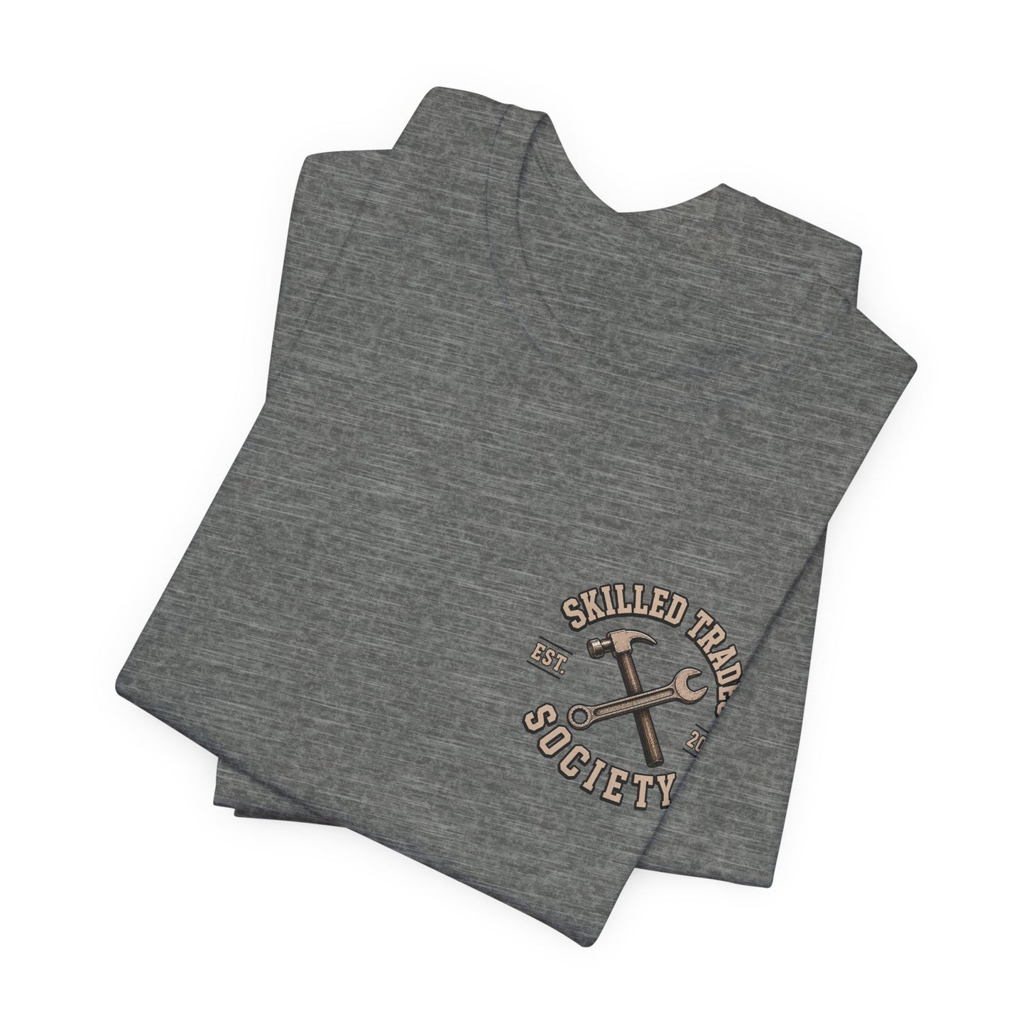 Dirty Work Clean Living T-Shirt | Skilled Trades Society | Blue Collar Pride Shirt