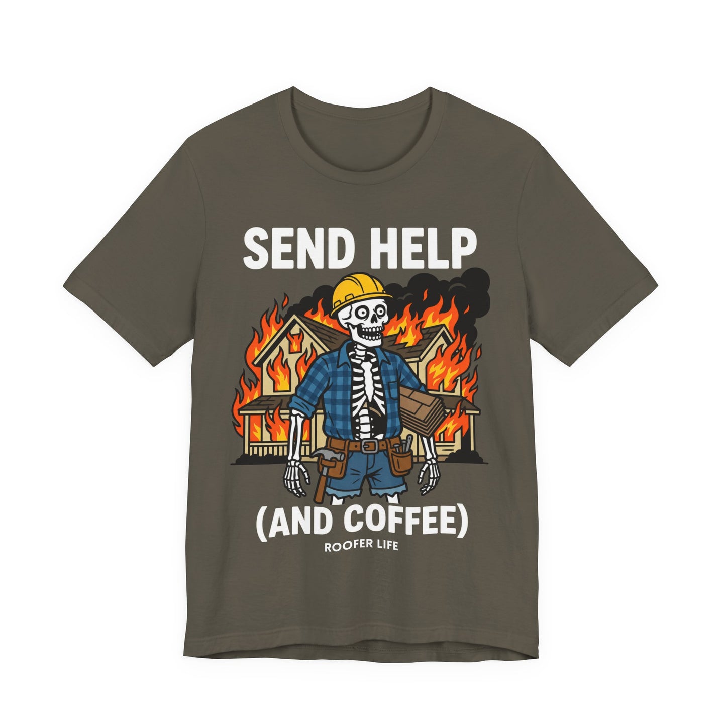 Send Help And Coffee Tee