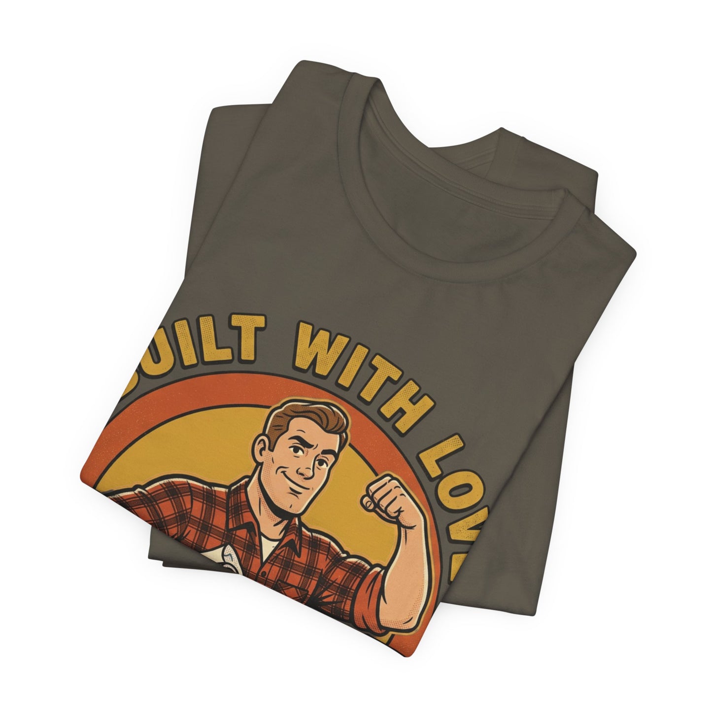 Built With Love Swearing — Carpenter Tee