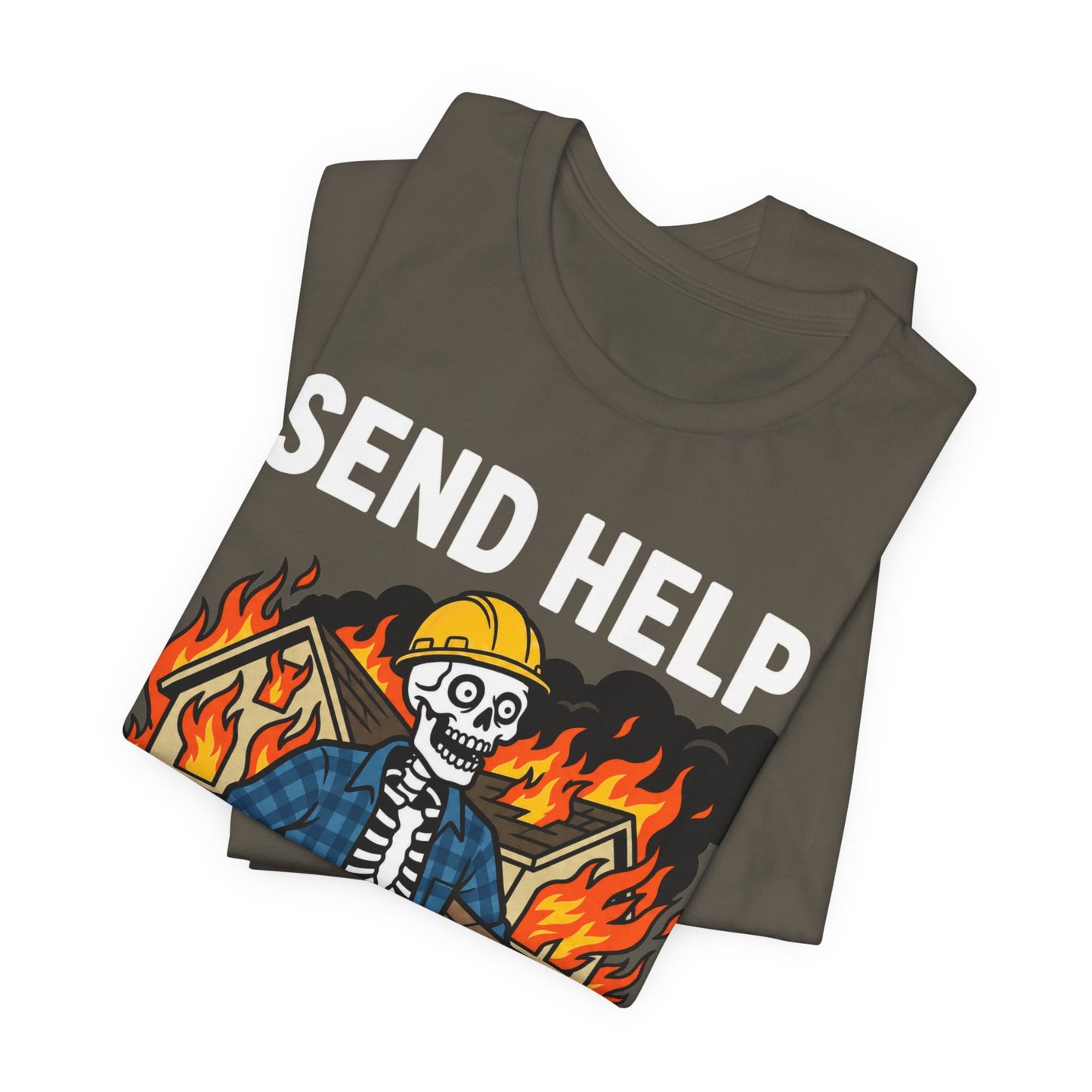 Send Help And Coffee Tee