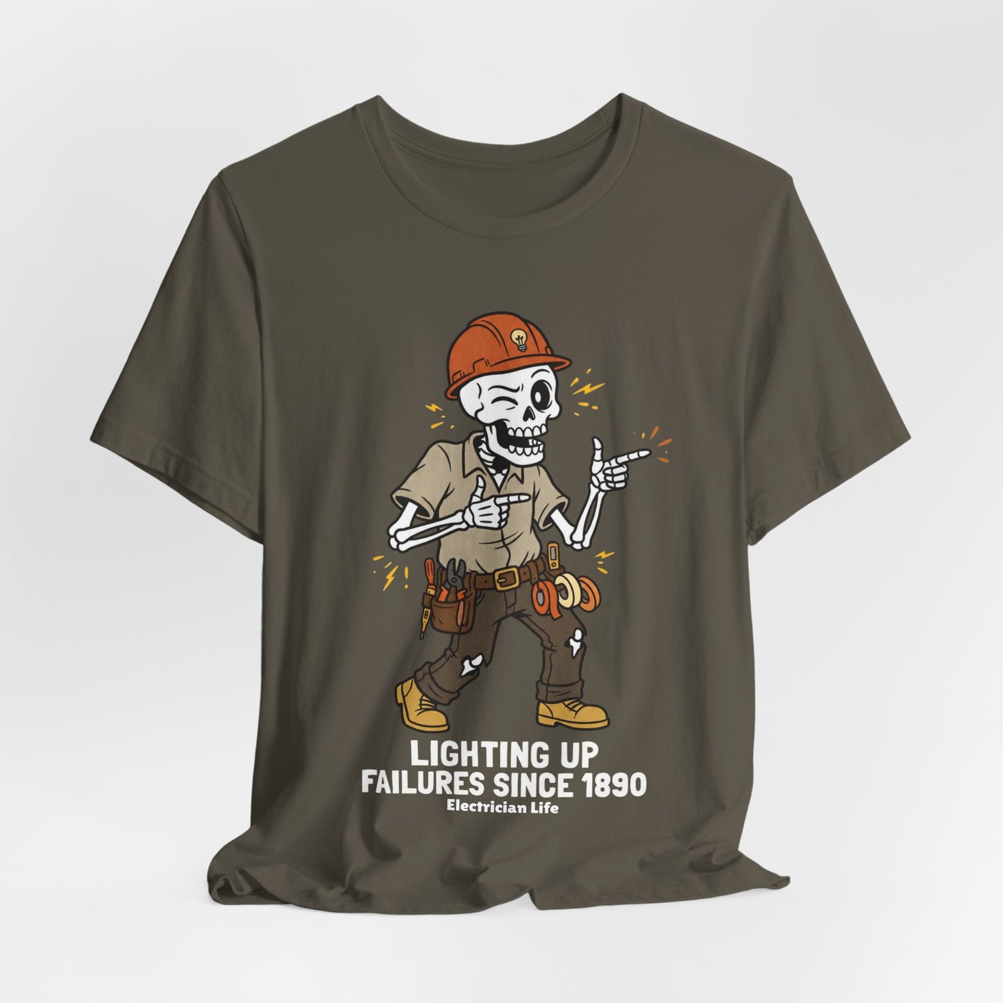 Lighting Up Failures Since 1890 — Sparky Tee