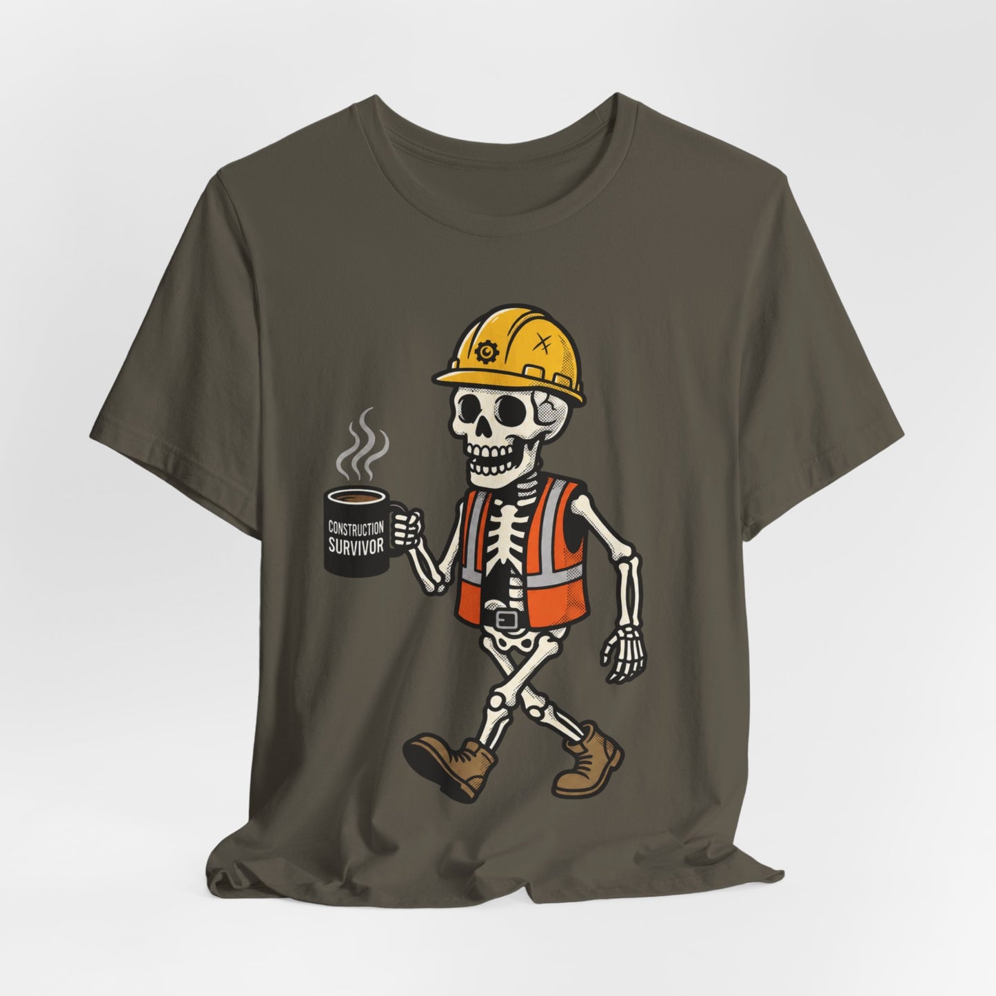Construction Survivor T-Shirt | Funny Construction Worker Gift | Trades Tee