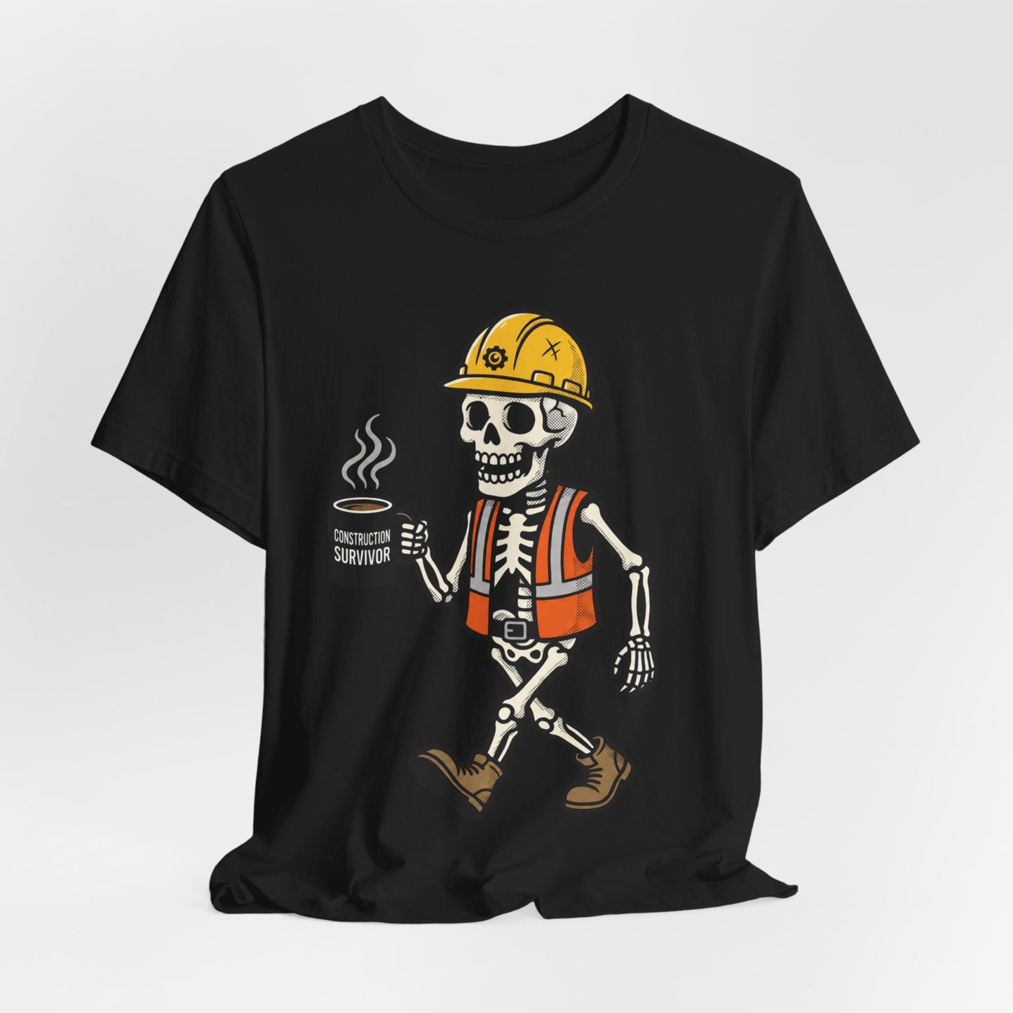 Construction Survivor T-Shirt | Funny Construction Worker Gift | Trades Tee