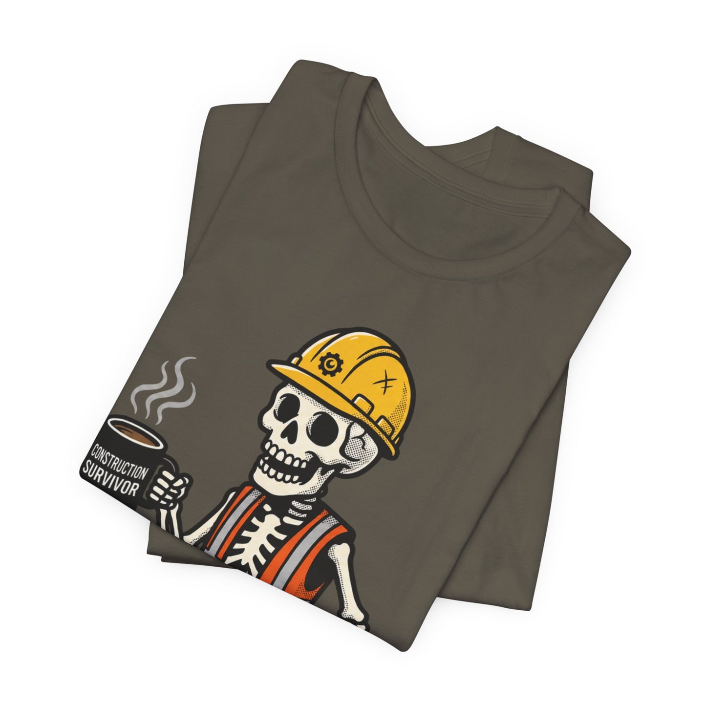 Construction Survivor T-Shirt | Funny Construction Worker Gift | Trades Tee