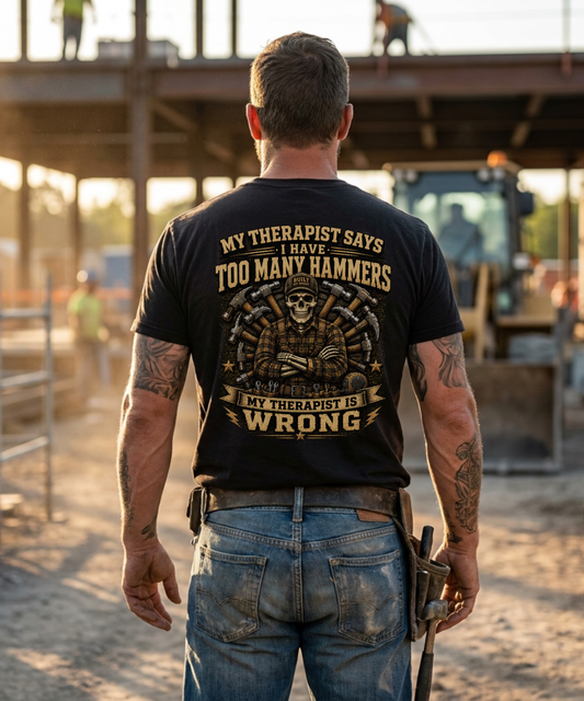 Too Many Hammers Tee