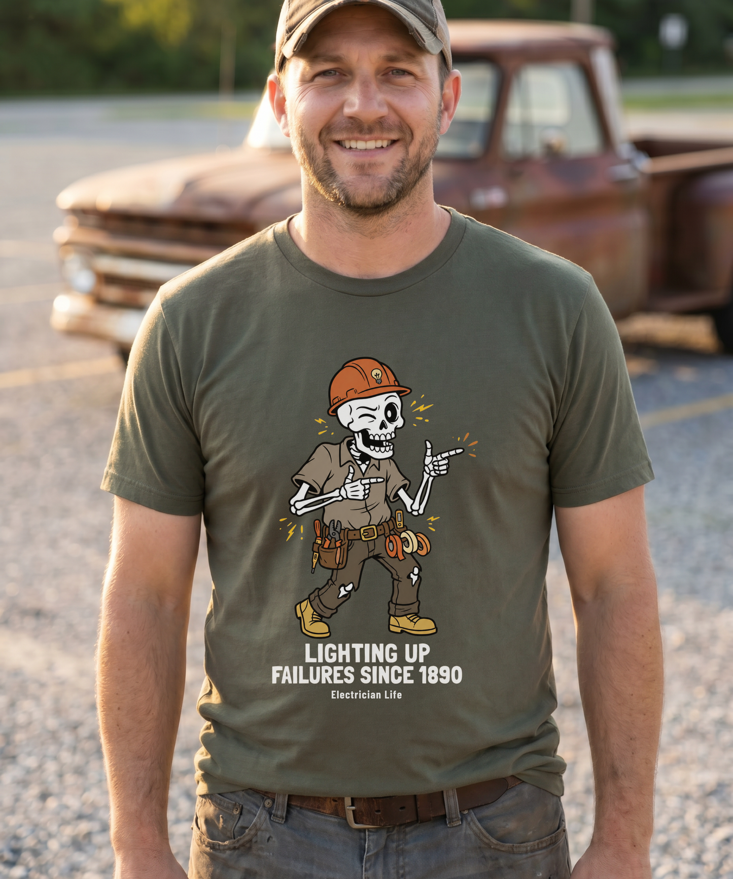 Lighting Up Failures Since 1890 — Sparky Tee