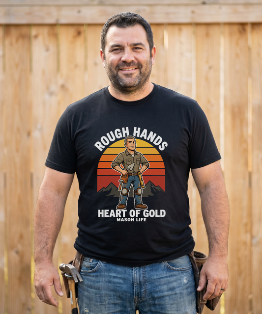 Rough Hands Heart Of Gold — Mason Tee