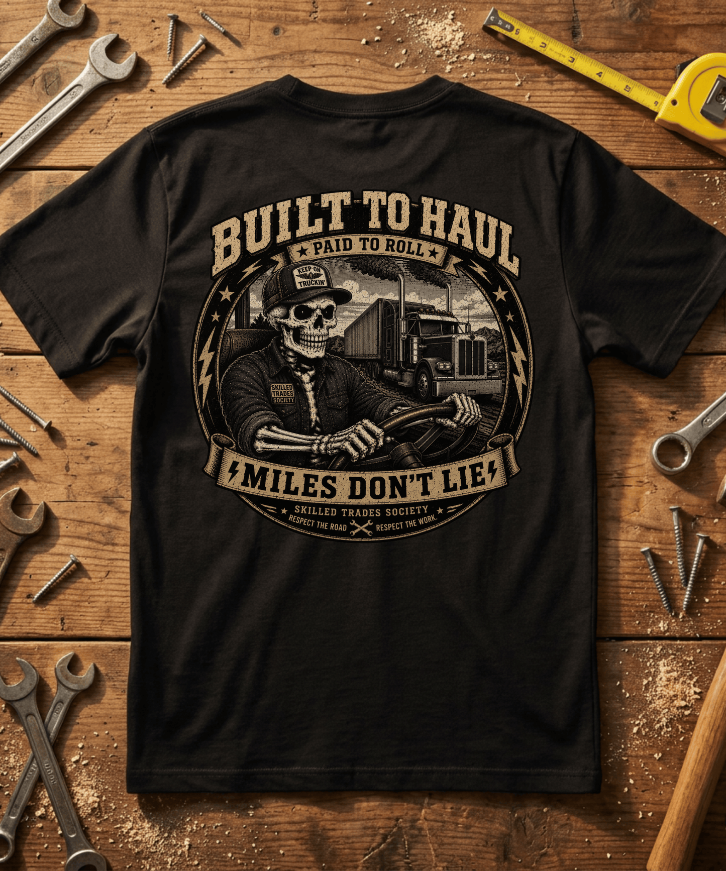 Built to Haul — Trucker Tee