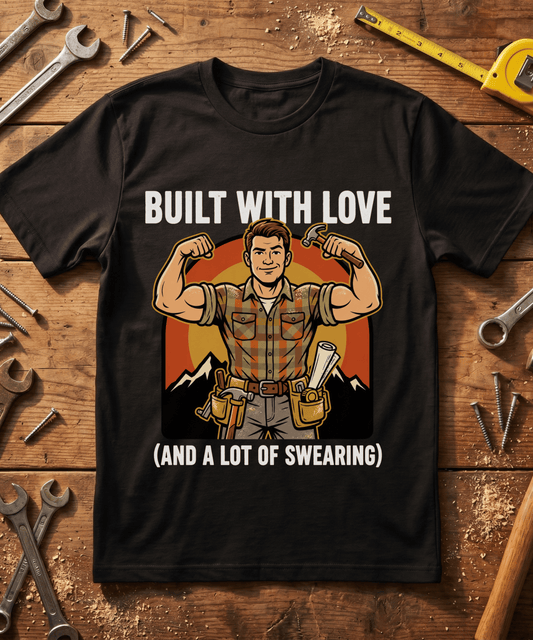 Built With Love Mountain — Carpenter Tee