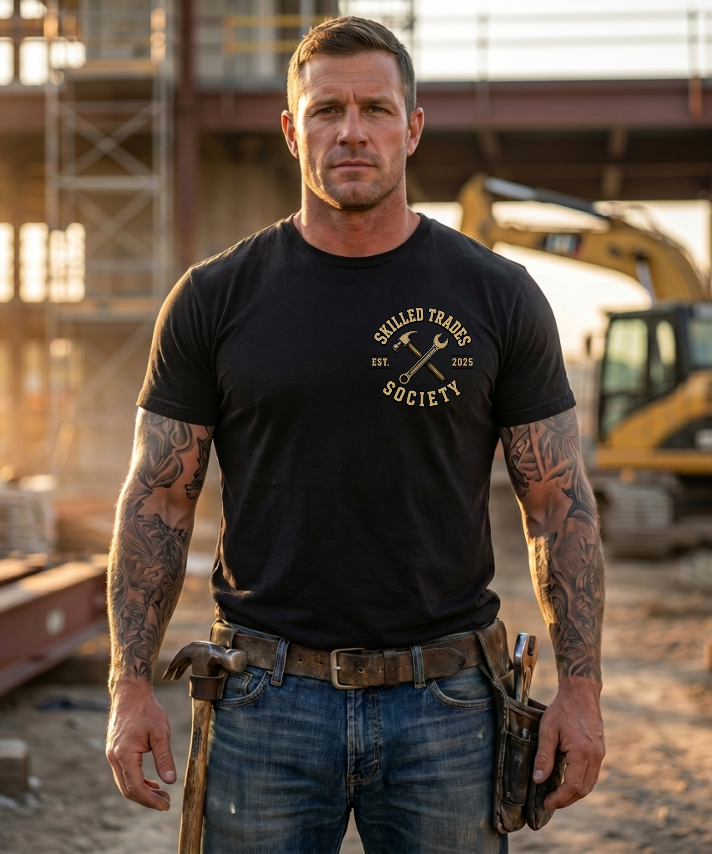 Husband Builds More Than Paychecks Tee